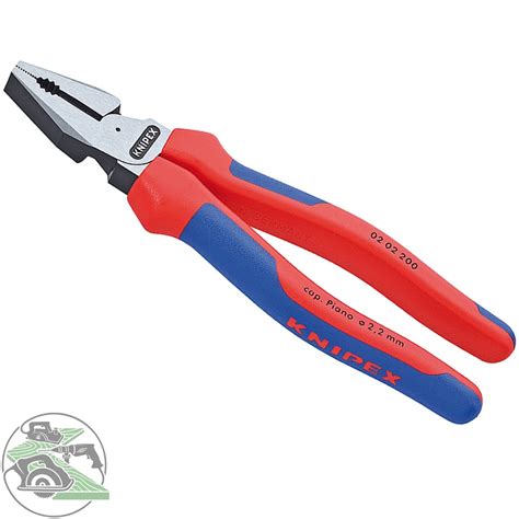 Knipex Kraft Kombizange Atramentiert Mit Mehrkomponentenh Llen Mm