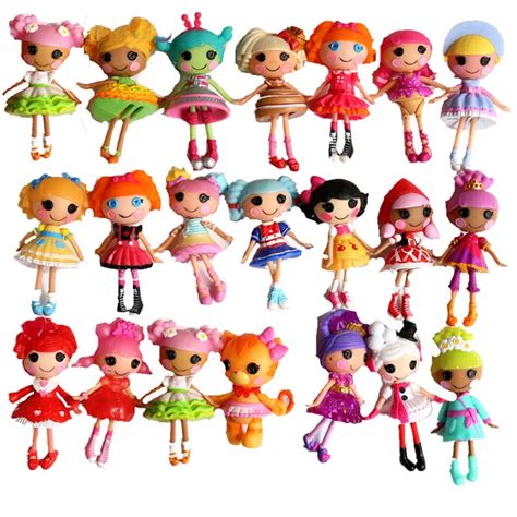 Kids Button Eyes Mini Lalaloopsy Dolls Toys Action Toy Figures Kids Birthday Christmas gift Toys ...