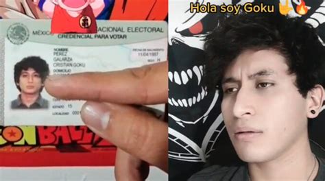 Joven Demuestra Con Su Ine Que Se Llama Goku Y Se Hace Viral