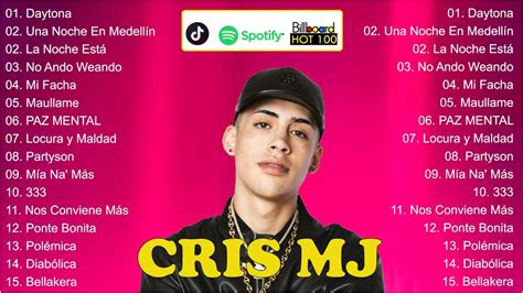 MIX CRIS MJ 2024 LO MEJOR DE CRIS MJ 2024 YouTube