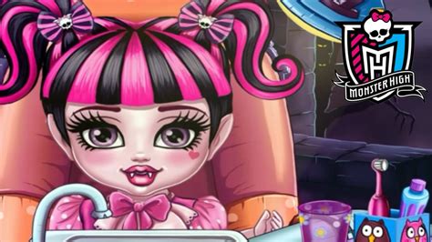 Baby Draculaura Real Dentist Monster High Cute Baby Game for Children ...