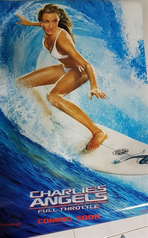 Charlie's Angels Full Throttle Poster, Hobbies & Toys, Memorabilia ...