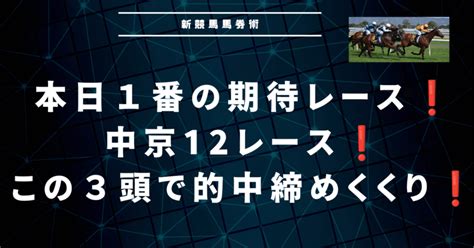 本日1番の期待の勝負レース 中京12レース 尾張特別予想 高配当もあり ｜キングクリの安定性と爆発力を兼ね備えた中央競馬地方競馬馬券術！