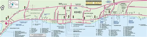 Map Of Kihei Maui