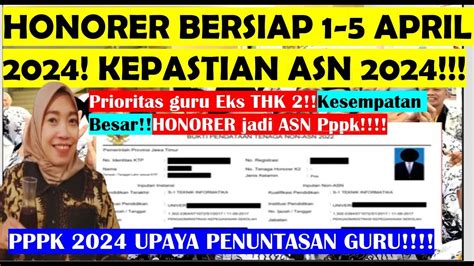 Honorer Bersiap April Ribuan Honorer Diangkat Pppk Melalui