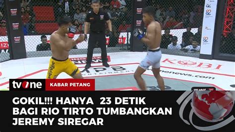 Rekap One Pride MMA 77 23 Detik K O Dari Rio Tirto Dan Kemenangan