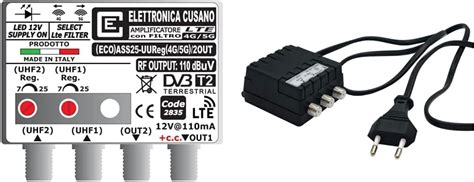 Elettronica Cusano Eco Ass Uureg G G Out Amplificatore Antenna