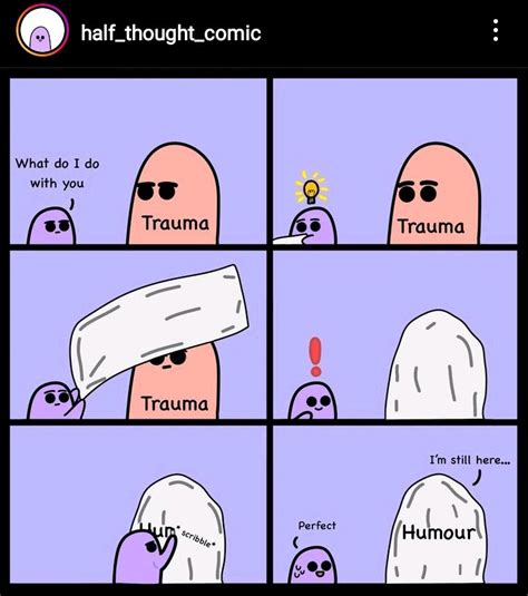 Dark Humor Is It Trauma Meme Comedy Universe