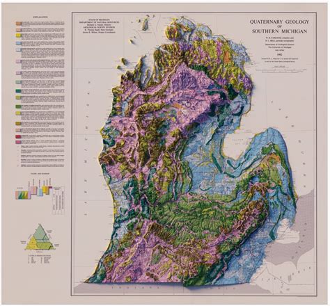 Why Is Michigan Geology Circular Earth Science Stack Exchange