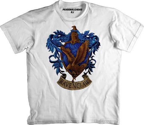 Camiseta Harry Potter Brasao Corvinal Produtos Elo