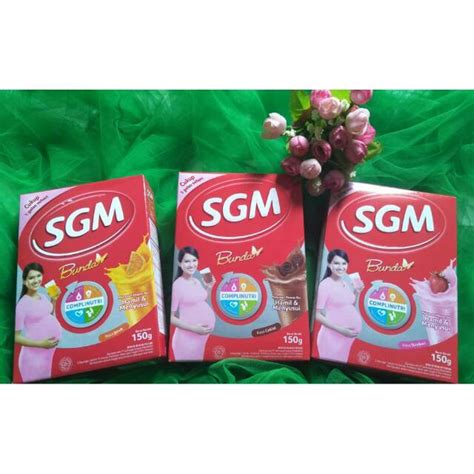 Jual Susu Hamil Dan Menyusui Sgm Bunda Coklat Stroberi Shopee Indonesia