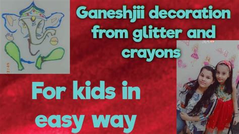 How To Decorate Ganesh Jii In Easy Way Dreams Make Real Ganpati