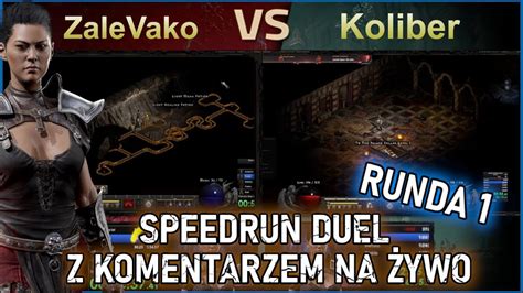 Speedrun Duel Zalevako Vs Koliber Runda Komentarz Nadinwins