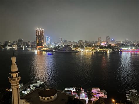 The Nile River At Night