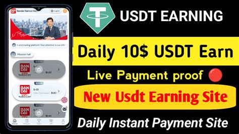 Register To Get Free A Latest Usdt Earning Platform Best Usdt