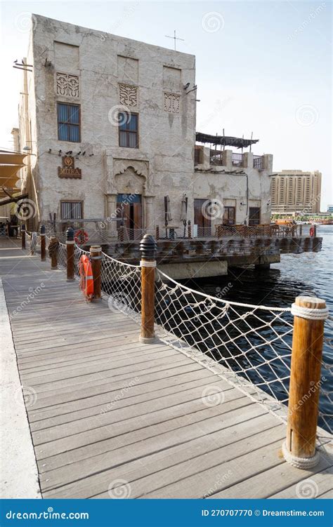 Dubai Uae Buildings And Houses Of Traditional Historical Architecture