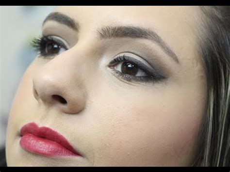 Maquiagem Neutra Simples Usando Naked Basics Urban Decay YouTube