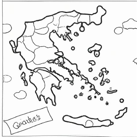 Mergulhe Na Hist Ria O Mapa Da Gr Cia Antiga Para Imprimir E Colorir