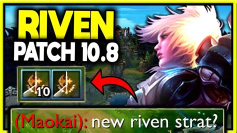 Best Riven Counter Strat Vs All Tanks Patch 10 8 Season 10 Riven