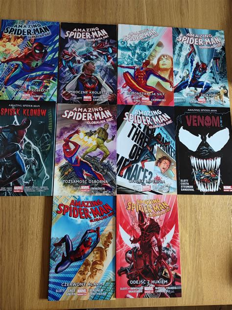 Amazing Spider Man Globalna sieć 1 10 komplet Grójec Kup teraz na