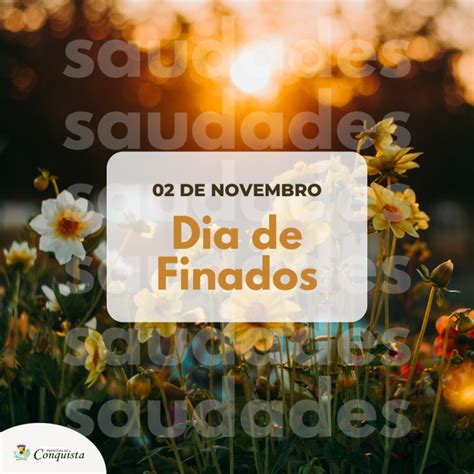 Dia De Finados Prefeitura Municipal De Conquista Mg