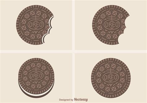 Free Vector Oreo Cookies 123769 Vector Art at Vecteezy