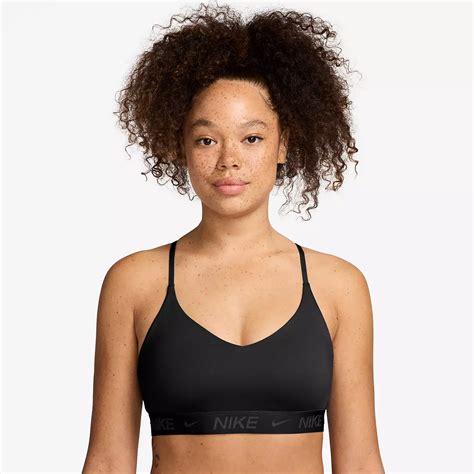 Nike Womens Dri Fit Indy Low Support Sports Bra Academy