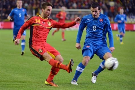 Slovensk Futbalisti Prehrali S Belgickom Fotka Z Sita Sk