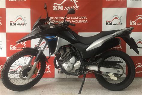 Honda Xre Preta Flex Km Motos Sua Loja De Motos Semi Novas