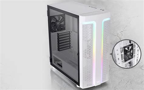 Thermaltake H590 TG ARGB Blanc Overclock Maroc