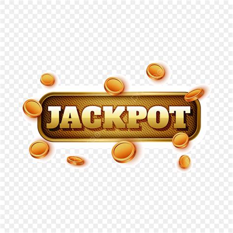 Jackpot Vector Hd PNG Images, Jackpot Png Vector Design, Casino, Coin ...