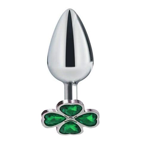 Plug Anal De A O Verde Trevo P Sexy Import Para Sensa Es Nicas
