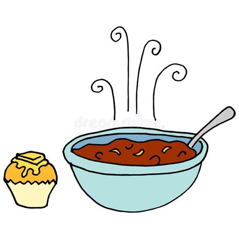 Pot Of Chili Cartoon