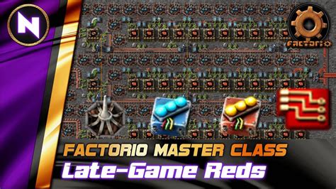 Late Game ADVANCED RED CIRCUITS With Modules And Beacons Factorio