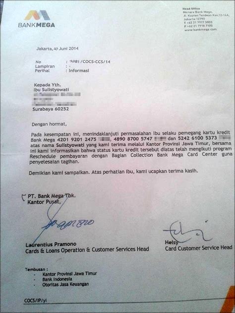 Penutupan Kartu Kredit Bni Homecare24
