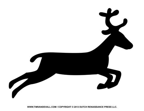 Reindeer Clipart Black And White Free Download On Clipartmag