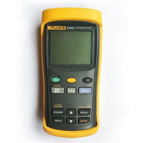 Digital Data Logger Fluke 53 Ii Temperature Logging Digital Thermometer