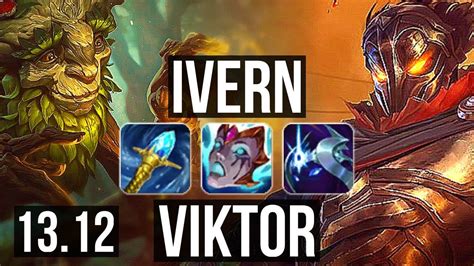 IVERN Vs VIKTOR MID 8 0 5 1900 Games 1 5M Mastery Legendary