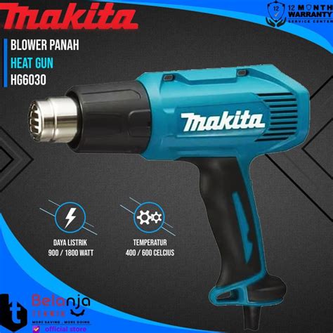 Makita MESIN BLOWER PANAS HG 6030 HG6030 Heat Gun HOT GUN 1800WATT JPN Lazada Indonesia