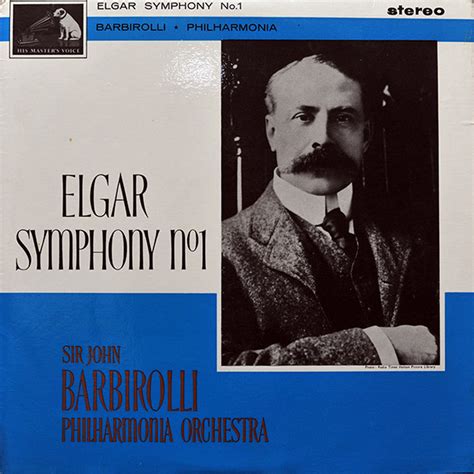 Sir John Barbirolli Elgar Elgar Symphony No 1 1963 Vinyl Discogs