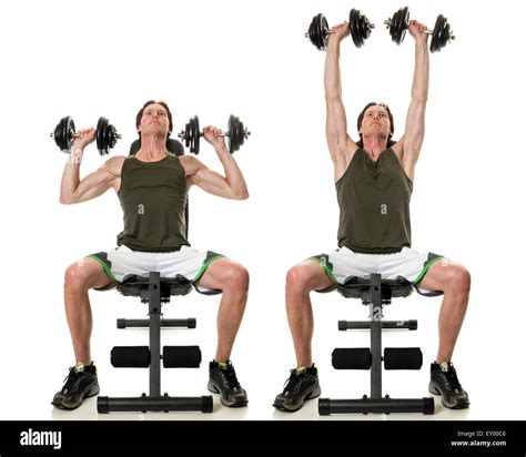 How To Do A Seated Dumbbell Press Exercise Guide DMoose Atelier Yuwa