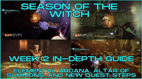 Destiny Season Of Witch Season In Depth Week Guide Elemental