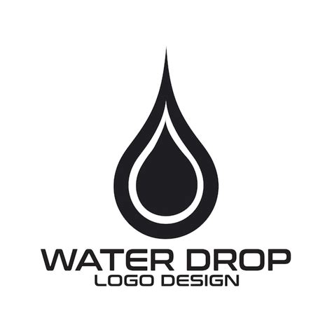 Premium Vector Water Drop Vector Logo Design