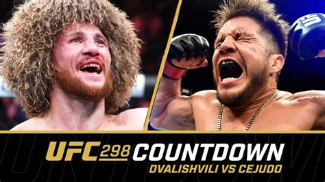 UFC 298 Countdown Merab Dvalishvili Vs Henry Cejudo Featured