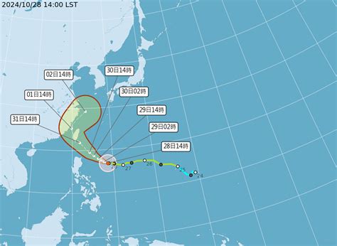 康芮颱風「對台威脅大」！連3日嚴防狂風豪雨 氣象署：明晚可能發布海警 Ftnn 新聞網