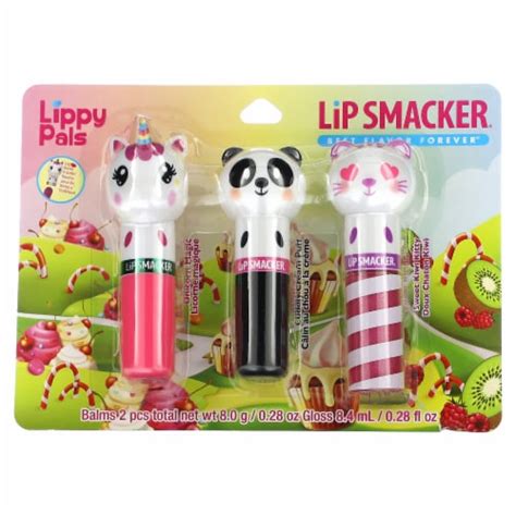 Lip Smacker Lippy Pals Flavored Lip Balm Unicorn Bunny Llama