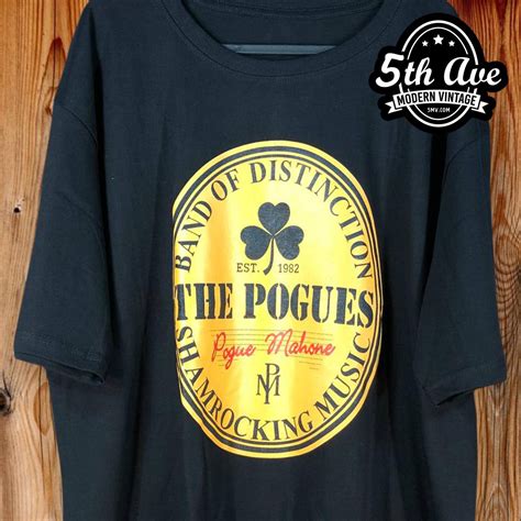 The Pogues Pogue Mahone New Vintage Band T Shirt