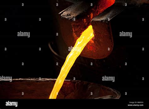 Copper Production Sequence Stock Photo Alamy