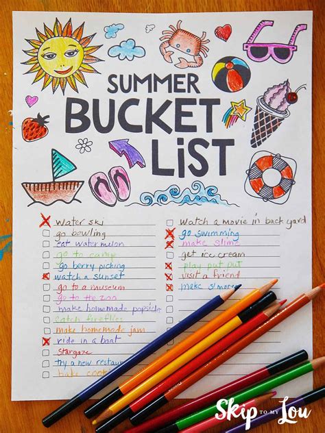 Summer Bucket List Ideas Joy The Baker Off