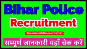 Bihar Police Constable Recruitment 2024 Official Link Activated